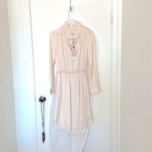 Aritzia Wilfred Birch Silk Dress